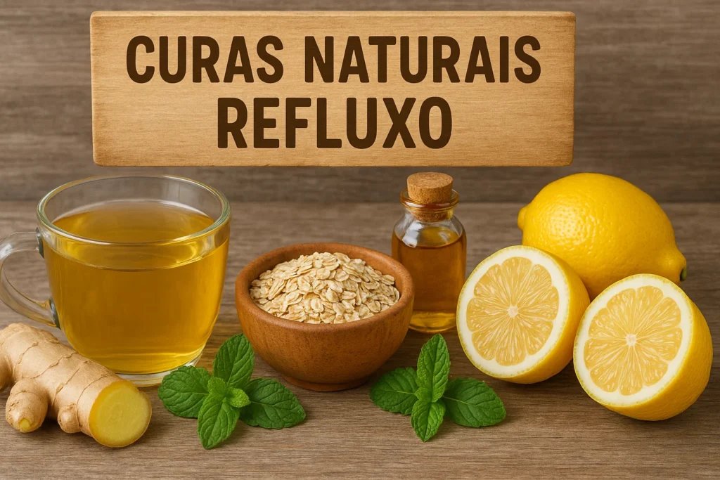 Curas Naturais para Refluxo