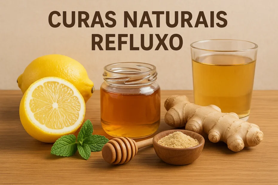 Curas Naturais para Refluxo: Como Aliviar a Azia e Proteger o Estômago Sem Medicamentos em Corpo Curas Naturais para Refluxo: Como Aliviar a Azia e Proteger o Estômago Sem Medicamentos