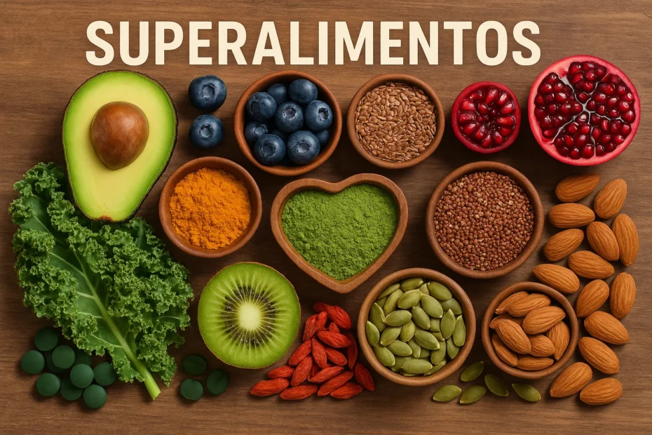 Superalimentos em [year]: Os Melhores para Energia, Imunidade e Longevidade