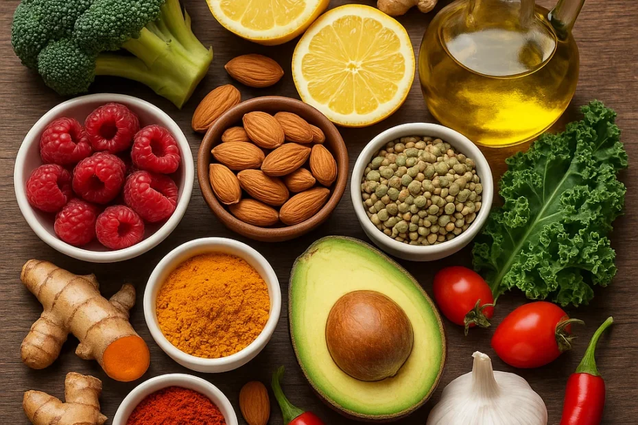 Alimentos Anti-inflamatórios: O Que Incluir na Dieta para Aliviar Dores Naturalmente