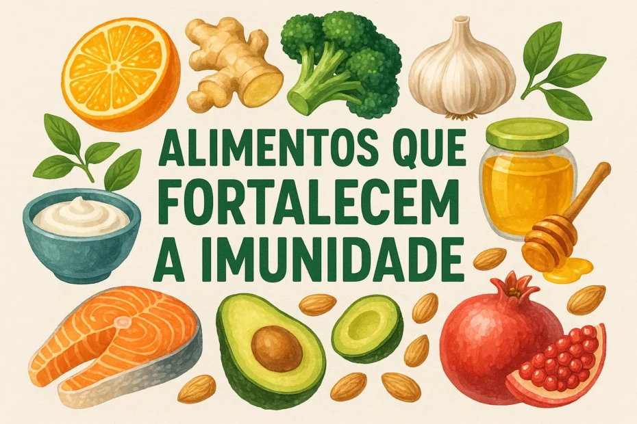 Alimentos que Fortalecem a Imunidade: Guia Completo para um Corpo Mais Resistente