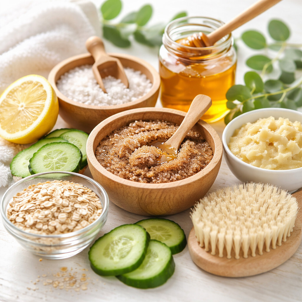 Esfoliante Natural para Pele: Receita Fácil Com Ingredientes Caseiros