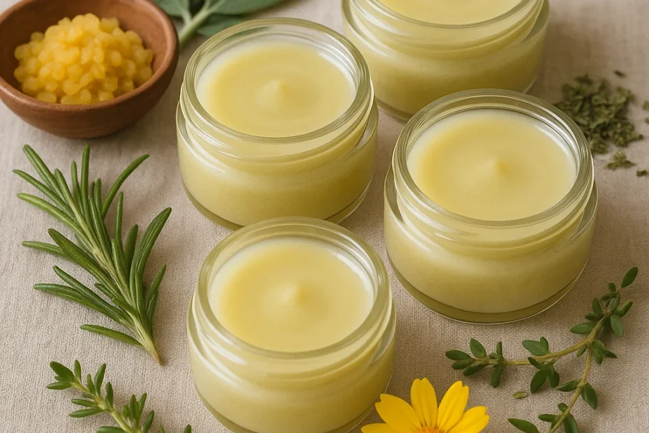 Pomadas Naturais Caseiras para Pele Sensível ou com Eczema