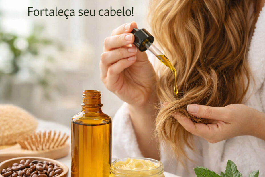 Óleo de rícino para crescimento capilar: Fortaleça seu cabelo!