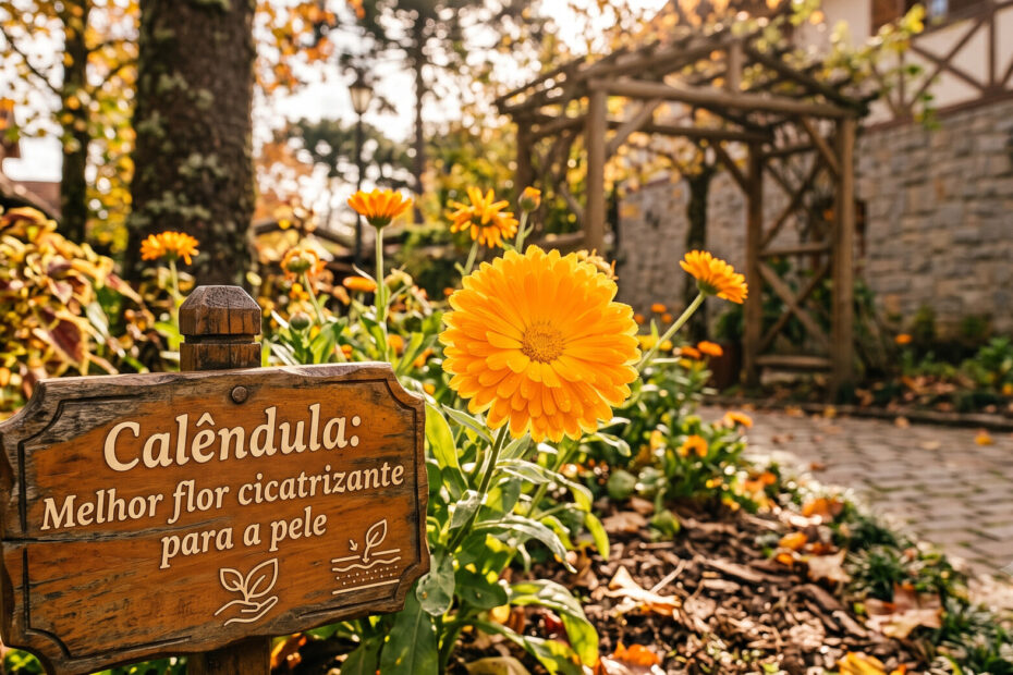 Calêndula: Melhor flor cicatrizante para a pele